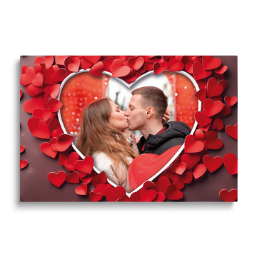 TABLOU CANVAS PERSONALIZAT INIMA 1